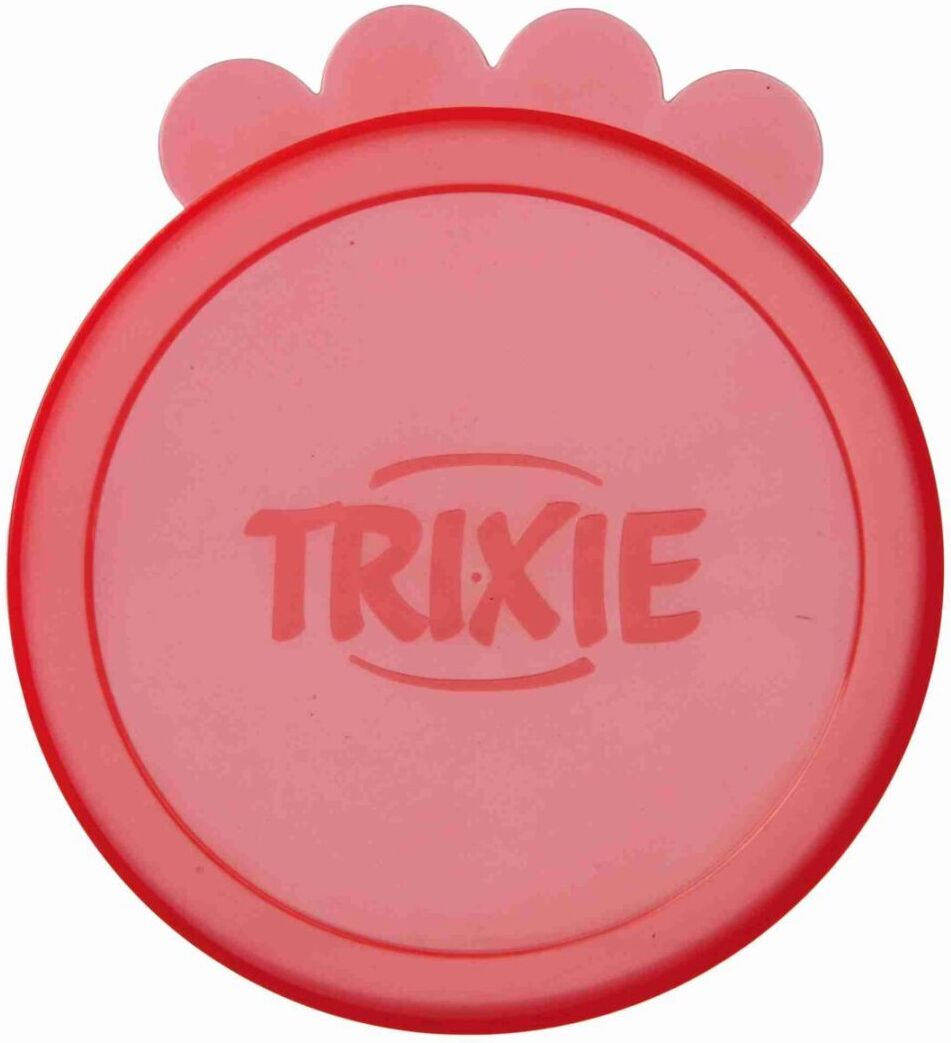 TRIXIE Dosendeckel, Kunststoff, Ø 10,6 cm, 2 Stück, farblich sortiert