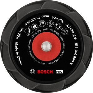 Bosch Schleifteller PRO, 2608001119, Klett, 77 mm Ø, für Exzenterschleifer GEX 12V-77 und GPX 12V-77
