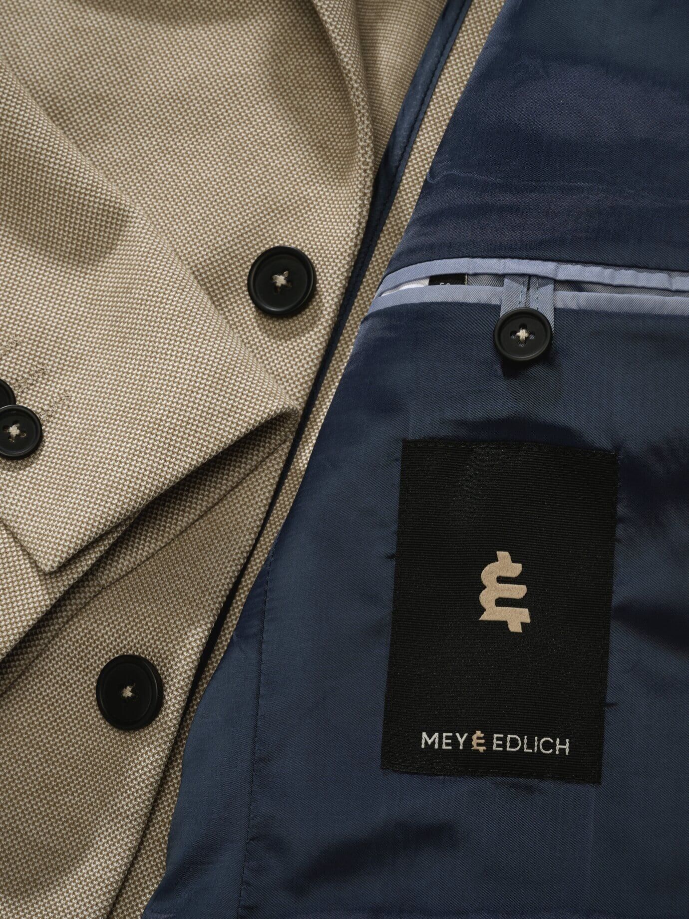 Mey & Edlich Frisches Jerseyanzugsakko Braun 48