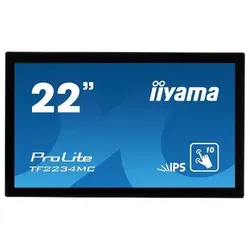 iiyama ProLite TF2234MC 54,6 cm (21.5 Zoll) 1920 x 1080 Pixel Multitouch Multi-Nutzer Schwarz