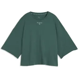 Puma, Damen, Sportshirt, W X Hyrox Cropped Lifestyle Tee (XS), Grün