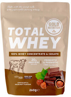 GOLDNUTRITION Total Whey Chocolate Flavour 260 gr