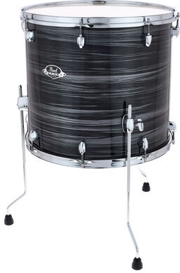 Pearl "18"x16" Export FT G. Silver" Graphite Silver Twist