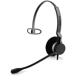Jabra BIZ 2300 MS Mono (Kabelgebunden, USB-A, Skype), Office Headset, Schwarz