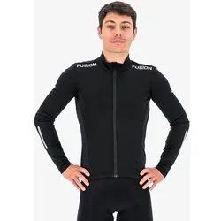 FUSION Jacke S3 CYCLING JACKET, Größe M in Schwarz Schwarz