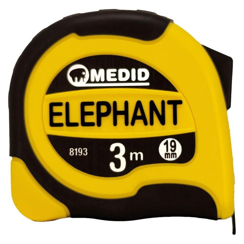 Medid Elephant bi-material tape measure 3 m x 19 mm (3 m) (70409600)