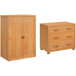 vidaXL, Kommode + Sideboard, Zapenin (mit 3 Schubladen) (50 x 80 x 180 cm)