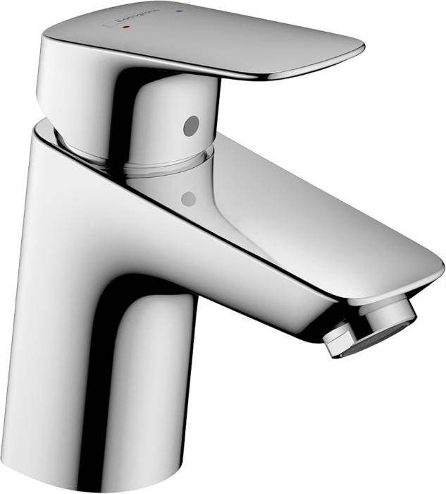 Hansgrohe Logis Einhebelmischer 70 71170000 verchromt, mit Ablaufgarnitur, QuickClean