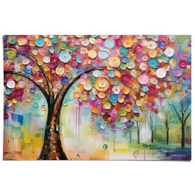 Poster REINDERS "Life Tree", bunt (farbe bild(er): mehrfarbig), B:91,5cm H:61cm T:0,1cm, Bilder, Poster, Hobbyraum - Mehrfarbig - 150 gr. Papier - 91,5x61 cm