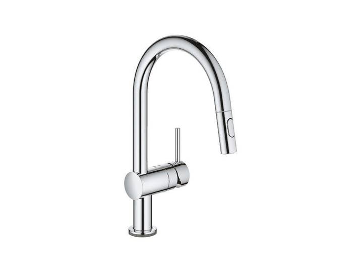 Grohe Spültischarmatur Grohe Spültischarmatur Flair Touch verchromt, mit