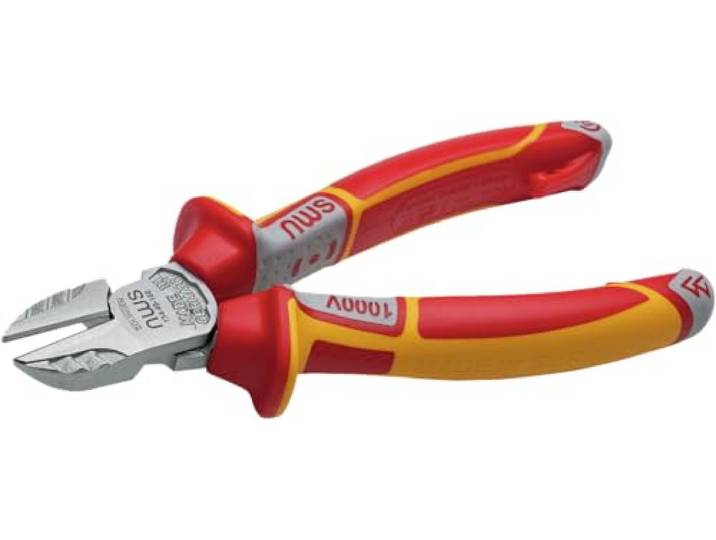 NWS 134-49VDE-160 - Alicate Corte Diagonal Modelo sueco Serie 49 VDE Largo 160 mm, Zilver