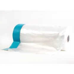 Masker Tape Gewebe/Folie mit breiten Kleberand 2100 mm x 18 m