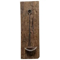 Chic Antique Grimaud Wandkerzenhalter aus Holz, 46 x 15 cm