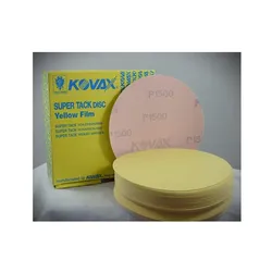 KOVAX Yellow Film Scheiben P1500 Ø152mm Super Tack ungelocht (7781500) 50er-Pck.