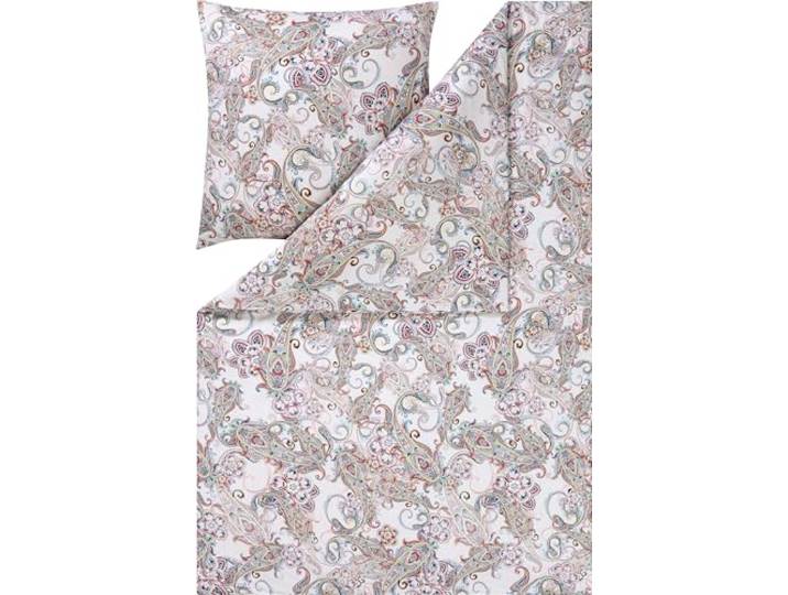 Estella Bio Bettwäsche Mako-Satin bunt Größe 155x220 cm (80x80 cm)