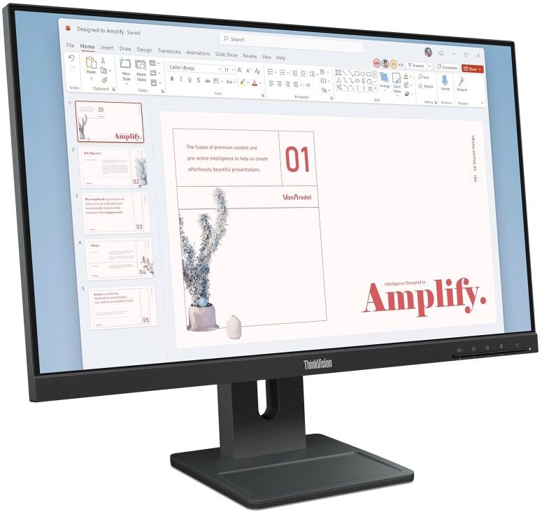 Monitor lenovo thinkvision e24 - 40 23.8 pulgadas fhd 100hz