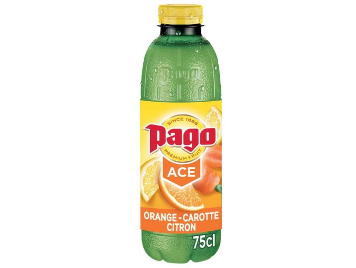 PAGO Ace Nectar orange carotte citron - 75 cl