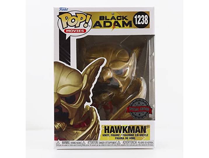 Funko Pop Movies Black Adam Hawkman Pop Vinyl Collectible Toy Figure - Limited Edition Exclusive