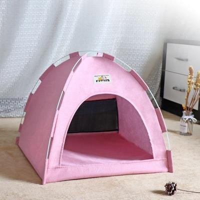 Uplifted Finds Four Seasons All Weather Pet Tent & Cabin pink l