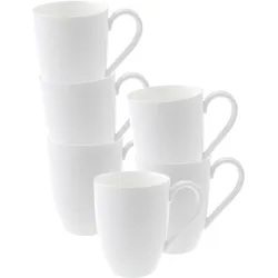Villeroy & Boch, Tasse, Multipack Royal Becher mit Henkel - 6 Stück (300 ml, 6x)