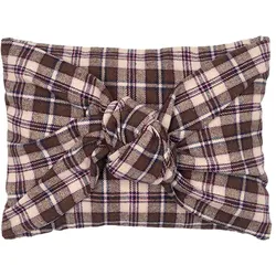 pad Tartan Kissenhülle 30x40cm braun-pink