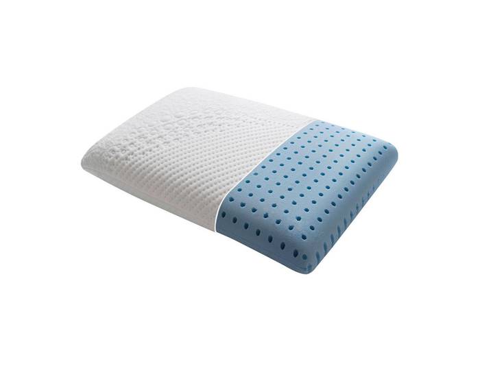 Dieter Knoll Nackenkissen, Weiss, Textil, Füllung: Kaltschaum, 60x12x40 cm, feuchtigkeitsregulierend, formstabil, für alle Schlafpositionen geeignet, atmungsaktiv, Heimtextilien, Kopfkissen & Duvets, Kopfkissen, Nackenkissen