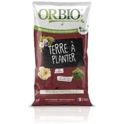 Orbio, Blumenerde, Pflanzsubstrat - - 30 l - Vielseitiges Wachstumsmedium - Angereichert für die Bepflanzung (30 l)