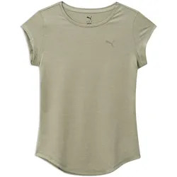Puma, Damen, Sportshirt, Cloudspun Heather Tee (XS), Grün