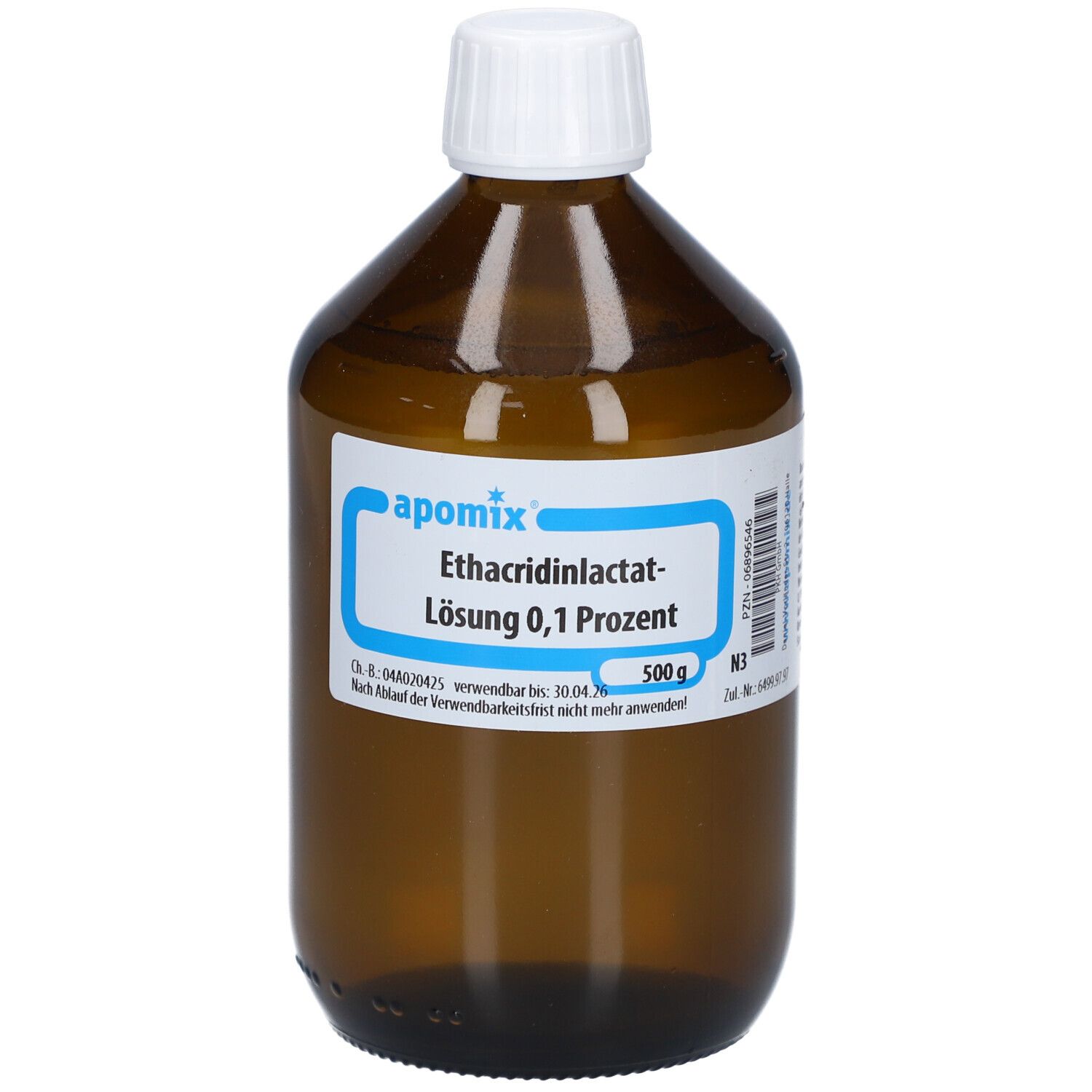 Solutio Ethacridini 0,1% SR 500 ml Lösung