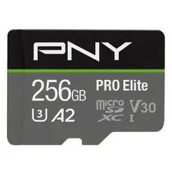 PNY PRO Elite microSDXC UHS-I Speicherkarte 256 GB mit SD-Adapter