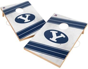 Skip's Garage Brigham Young University BYU Cougars 2x4 Tailgate Cornhole Boards