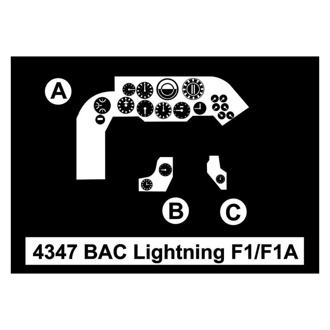 CMK BAC Lightning F1/F1A -Cockpit Set (129-4347)