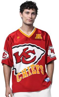 Starter NFL Forward Pass Jersey (Size Medium) Kansas City Chiefs, Polyester