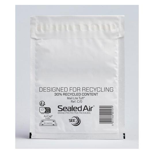 Sealed Air Luftpolster-Versandtaschen Mail Lite 210 x 150 Weiss (100 Stk.) (101200145)