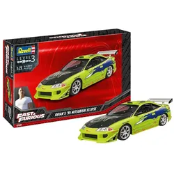 Revell 67691 1:25 Model Set Fast & Furious Brian's 1995 Mitsubishi Eclipse