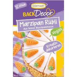 Vegane Marzipan-Möhrchen, 12 St.