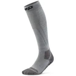 CEP Herren Light Cushion Tall Wandersocken - III - grey/dark grey