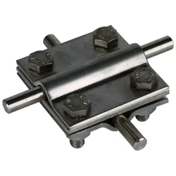Dehn Kreuzstück NIRO für Rd 8-10/8-10mm KS8.108.10FL30ZPV4A