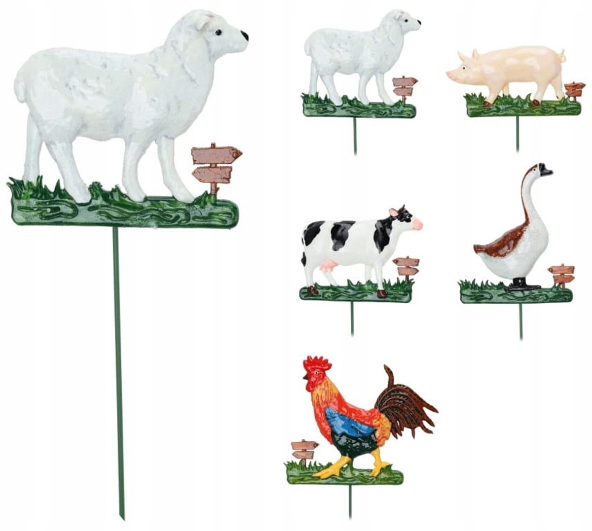 Koopman Decoratieve Dieren Tuintopper Meerkleurig 42 cm