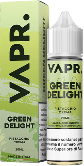 VAPR. Green Delight Liquido Shot 20ml Pistacchio Crema