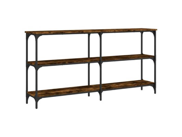 NOUVEAU Table de chambre - 1 pièce Cabinet de lit - Table console - Chêne fumé - 150x29x75cm bois d'ingénierie 72689
