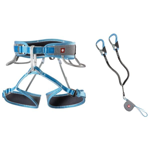 Ocun - Via Ferrata Twist Tech Eco Captur Lite Swivel Set - Kletterset Gr M-L weiß