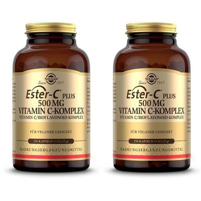 Solgar Ester-C Plus 500 mg Kapseln x2 2x250 St