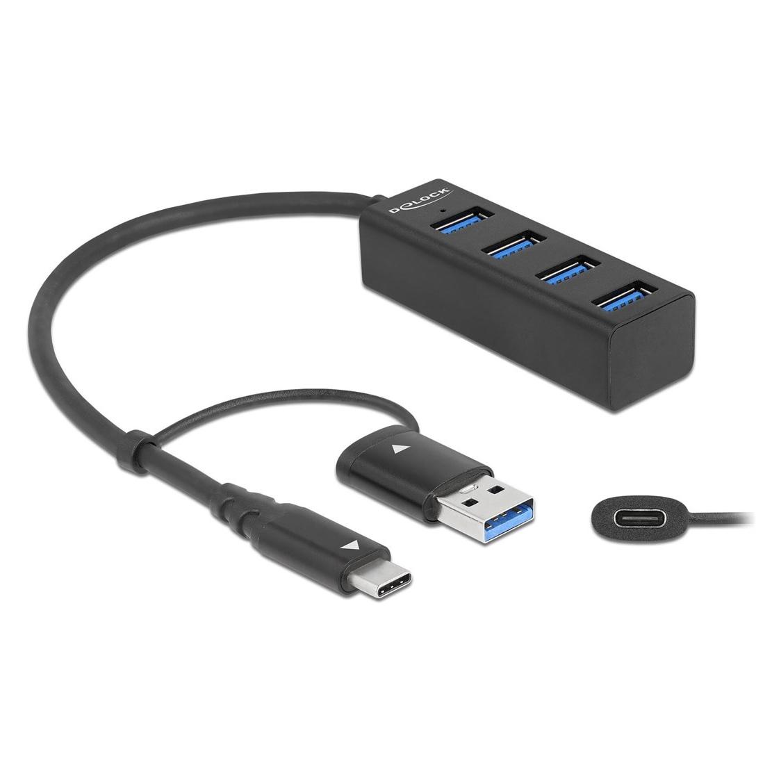 Delock 63828 (USB-C, 4 Ports) (63828)