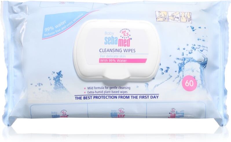 Sebamed Baby Care lingettes nettoyantes douces 60 pcs