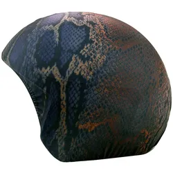 Coolcasc Coolprint Serpent (Kopfhörer Hülle), Kopfhörertasche + Schutzhülle, Blau