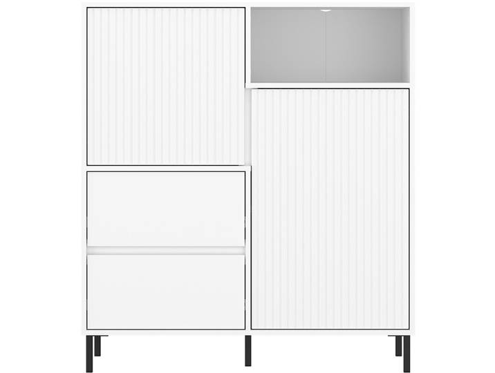 Highboard Vanta weiss Holzwerkstoff B 40 cm H 117.2 cm - Highboard