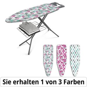Metaltex Bügelbrett Antares, für Dampfbügeleisen, 115 x 37 cm