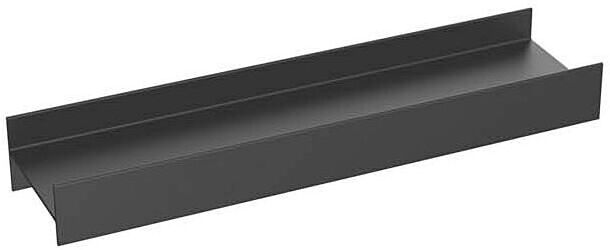 Emco Aura Duschreling 854513401 400 mm, 1 Ablaufrinne, schwarz matt
