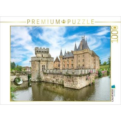 CALVENDO Puzzle Château de la Clayette | 1000 Teile Lege-Größe 64x48cm Foto-Puzzle für glückliche Stunden